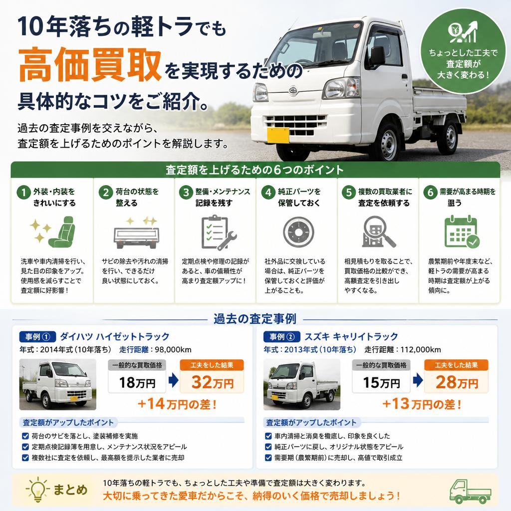 高査定を得るための秘訣とは？