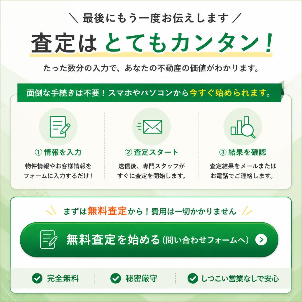 7. 今すぐ査定を！