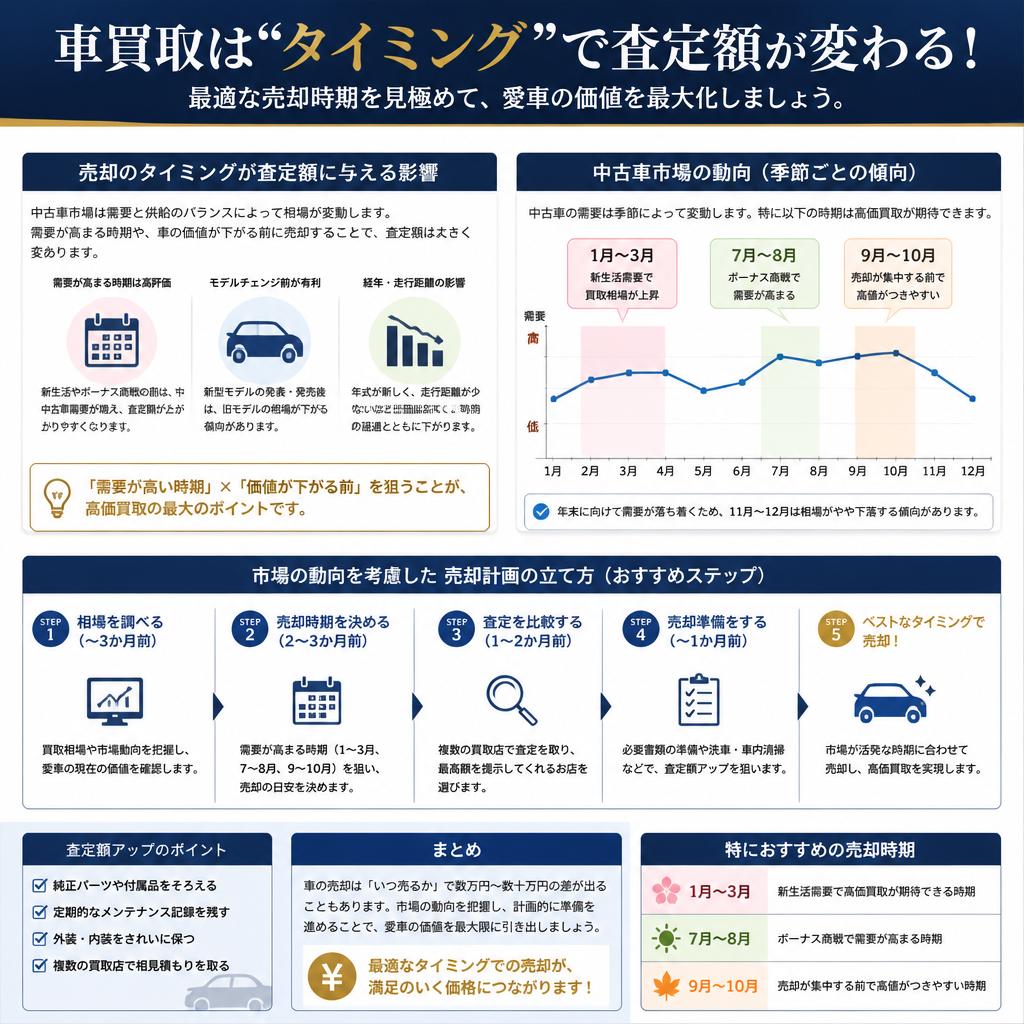 適切なタイミングを選ぶ