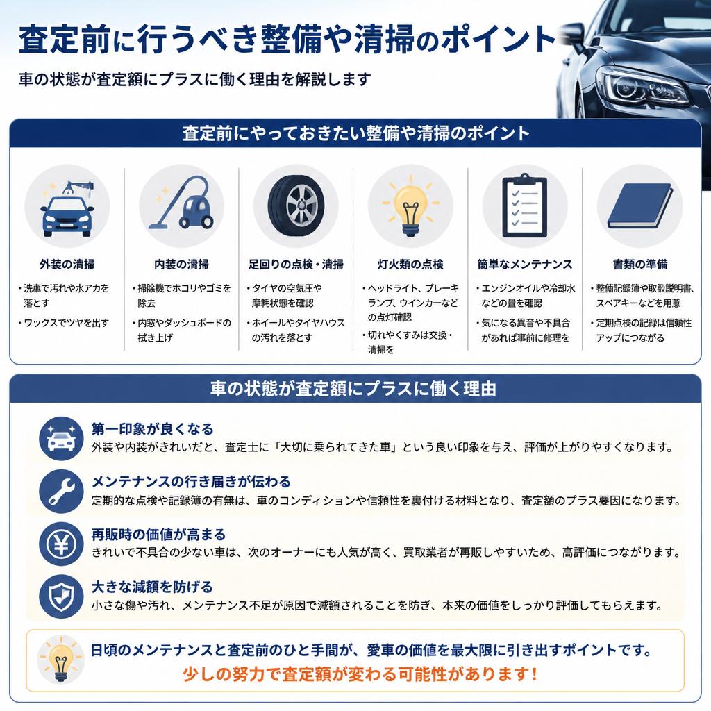 整備および清掃の重要性