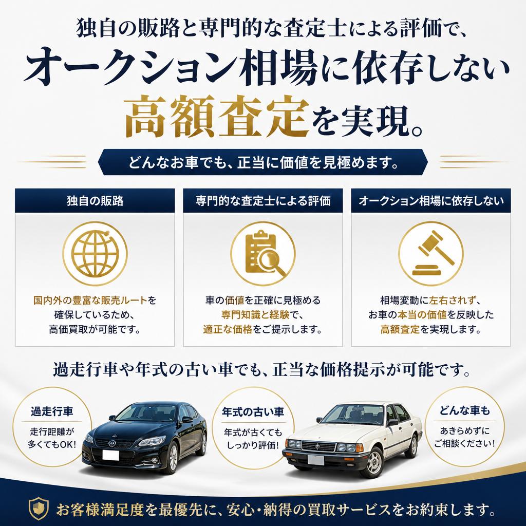 高価買取の秘訣はここに！