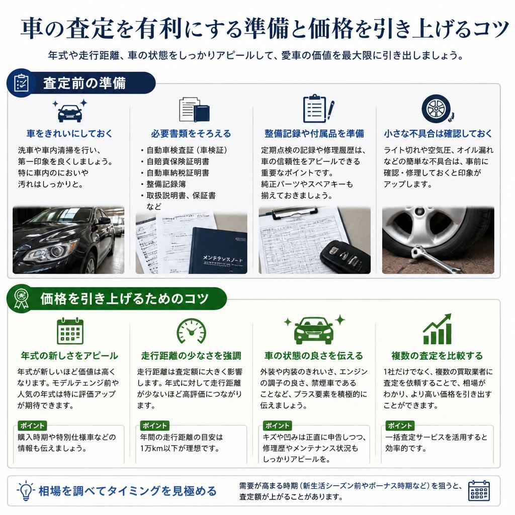 高価査定を受けるためのポイント