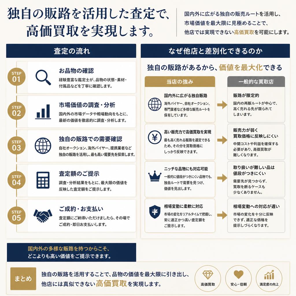 高額査定の仕組み