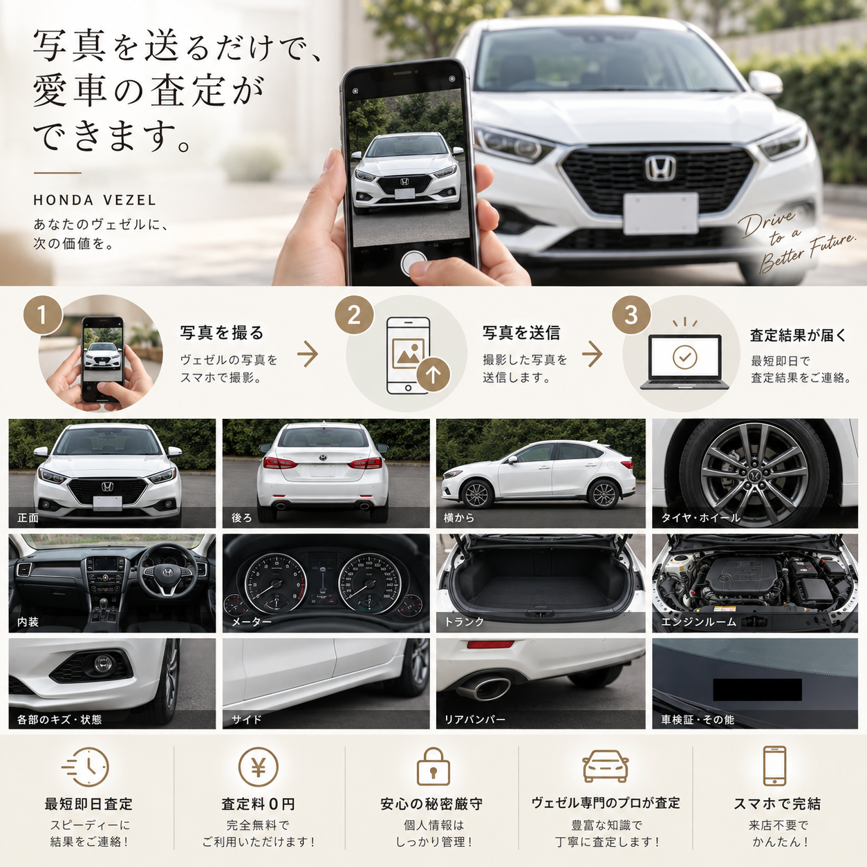 査定に必要な情報とは？