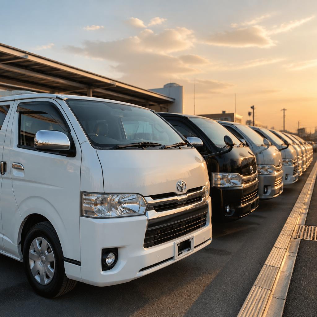 越谷の中古車市場でハイエースの魅力を発見！