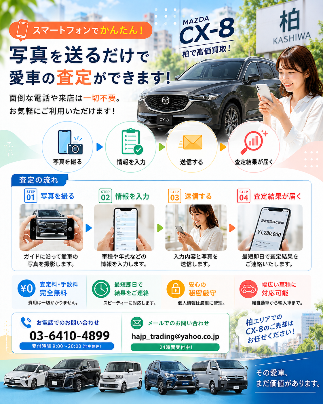 今すぐ査定を受けましょう！
